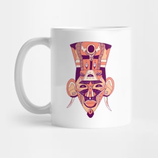 Peach African Mask 6 Mug